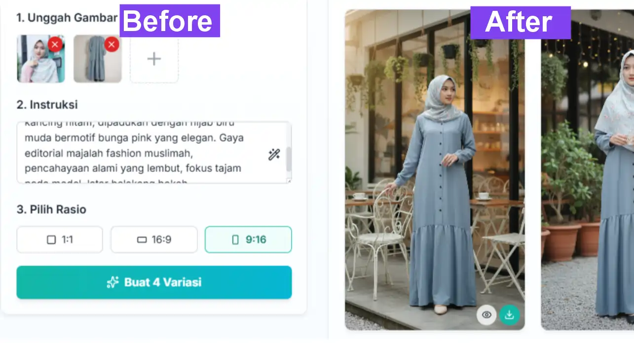 Fitur Gabungkan Foto