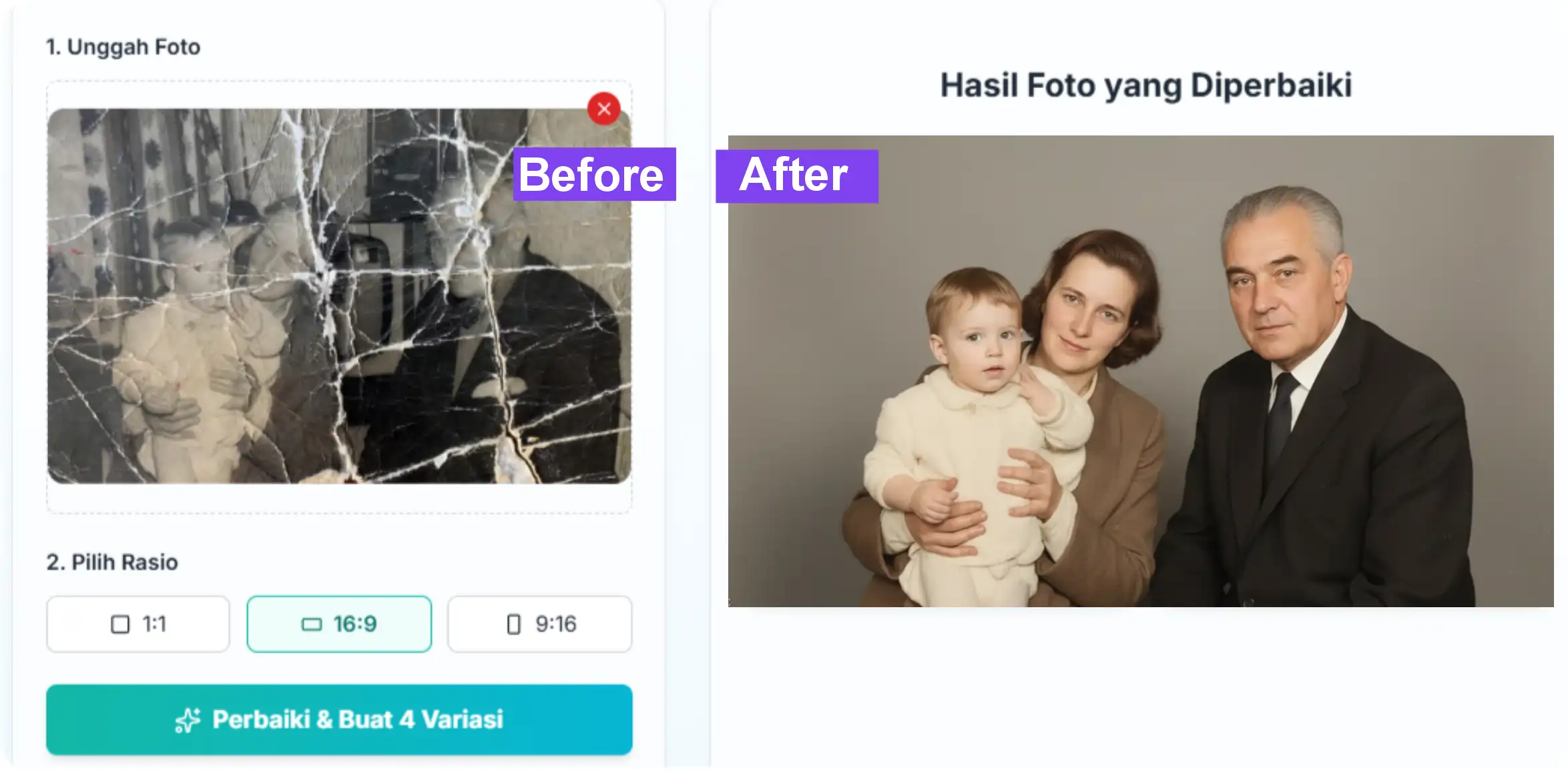 Fitur Perbaiki Foto