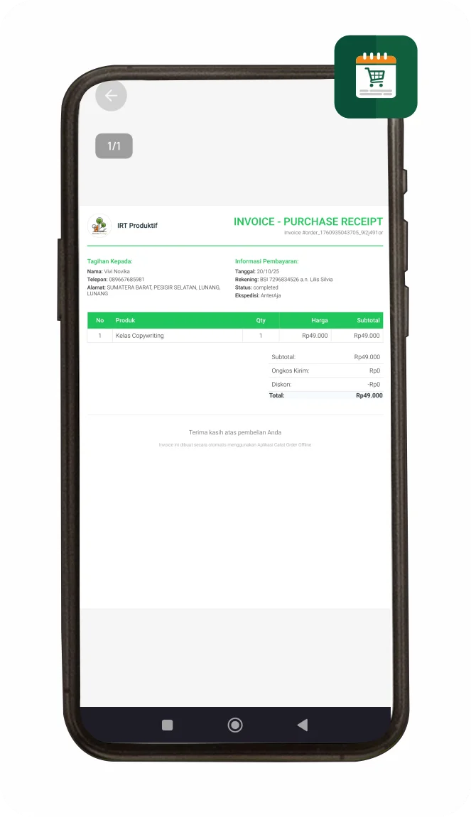 Invoice PDF